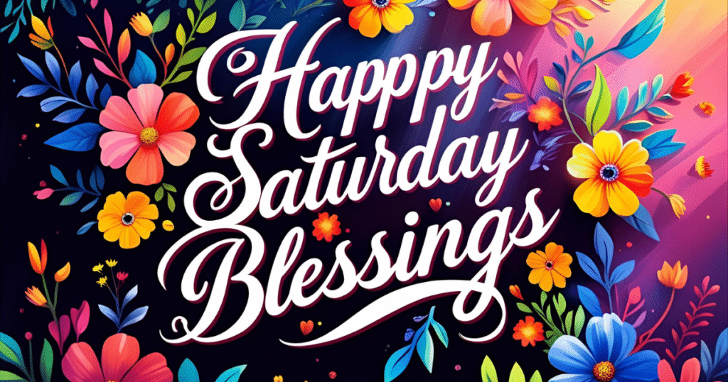 happy saturday blessings