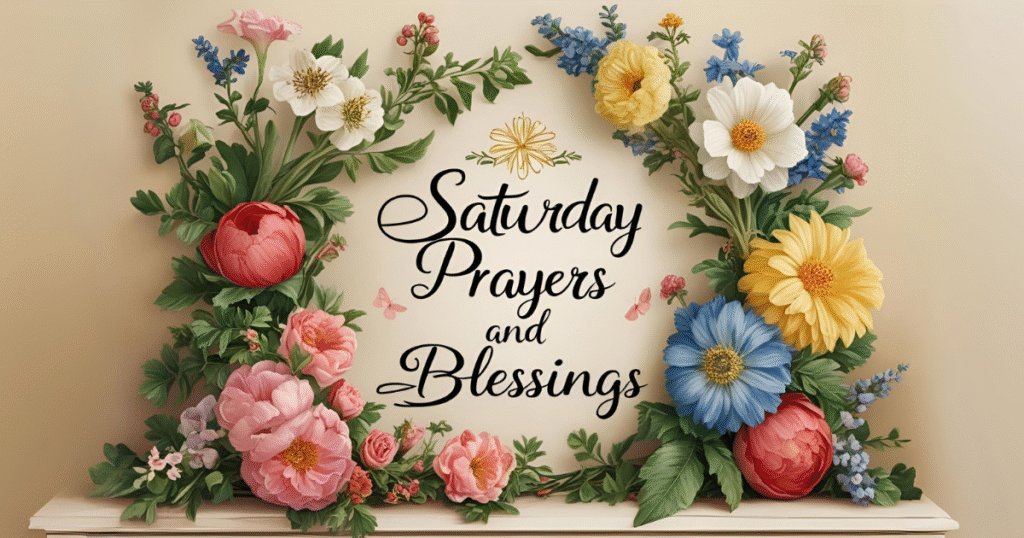 saturday prayer and blessings