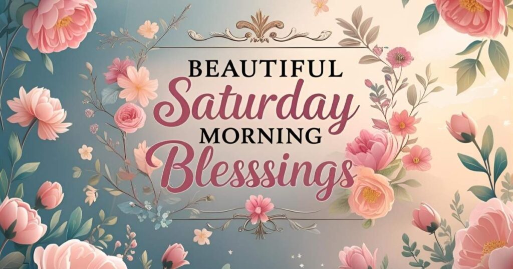 Saturday Blessings
