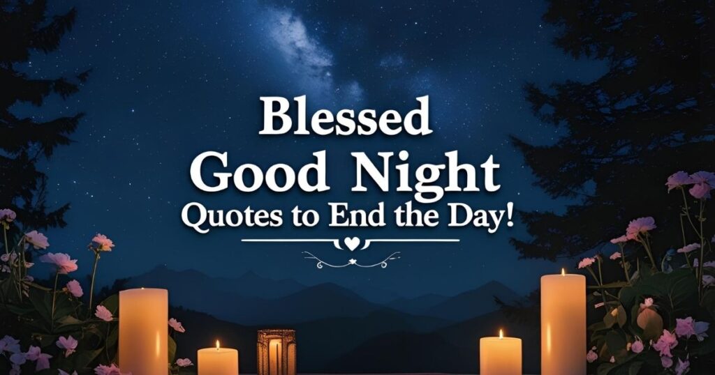 Good Night Blessings