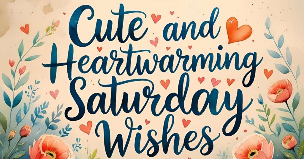 Saturday Blessings