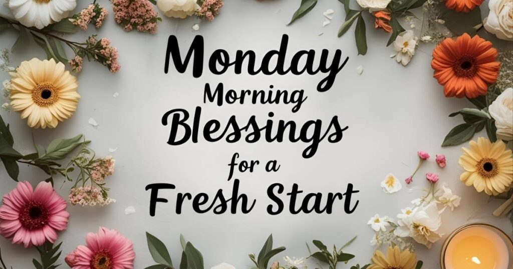 Monday Blessings