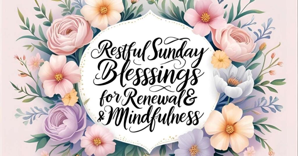Sunday Blessings 