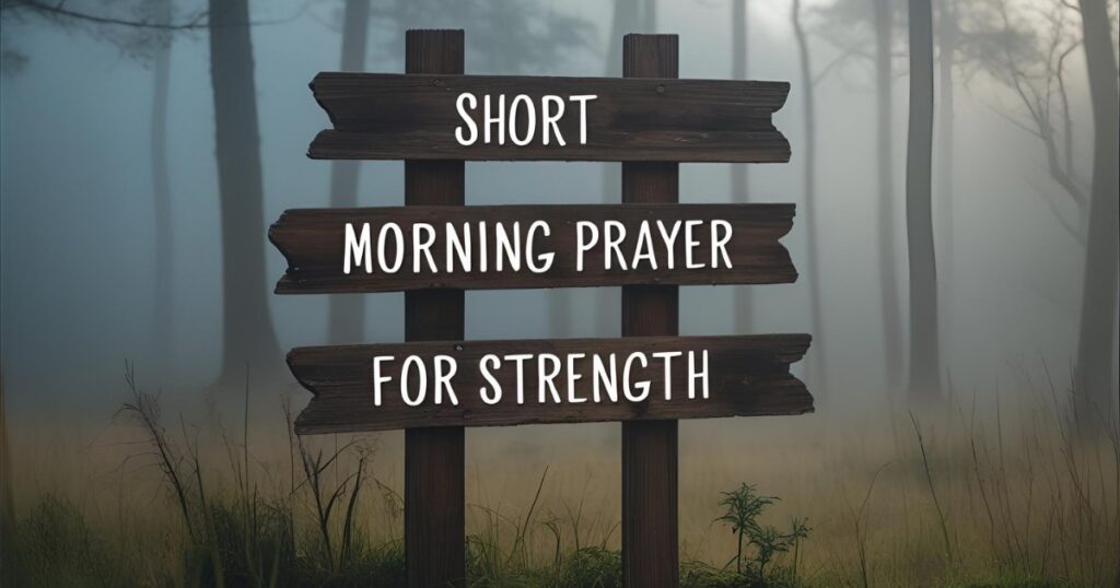 Good Morning Prayers