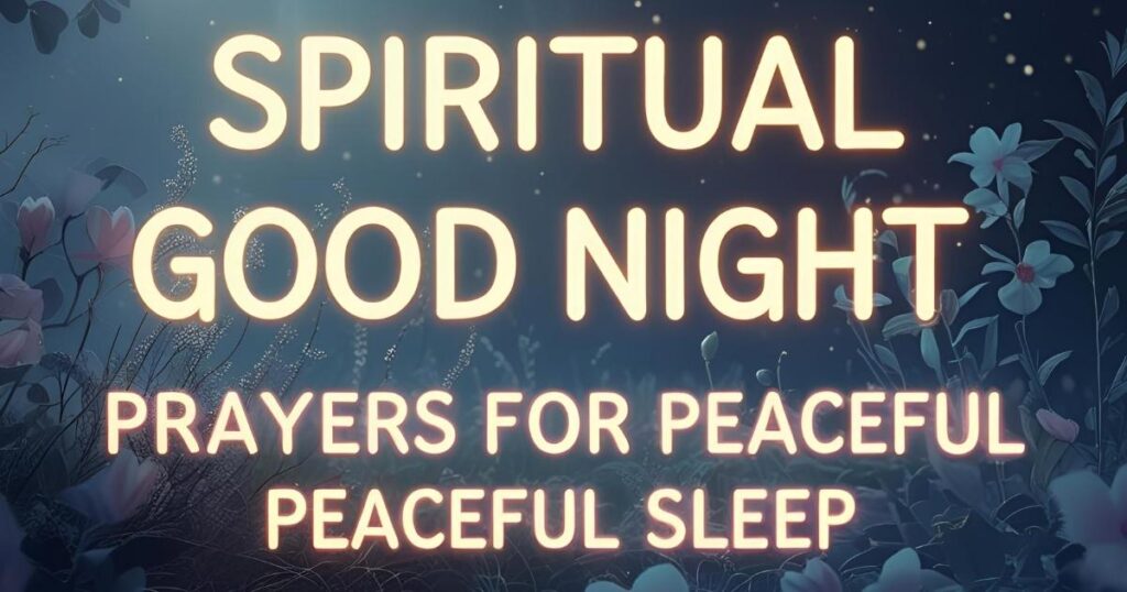 Good Night Blessings