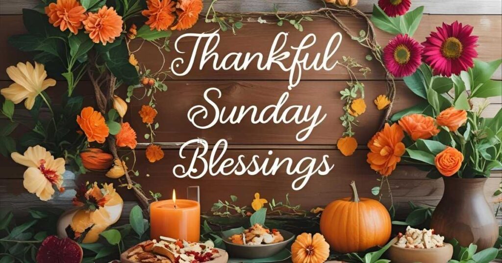 Sunday Blessings 