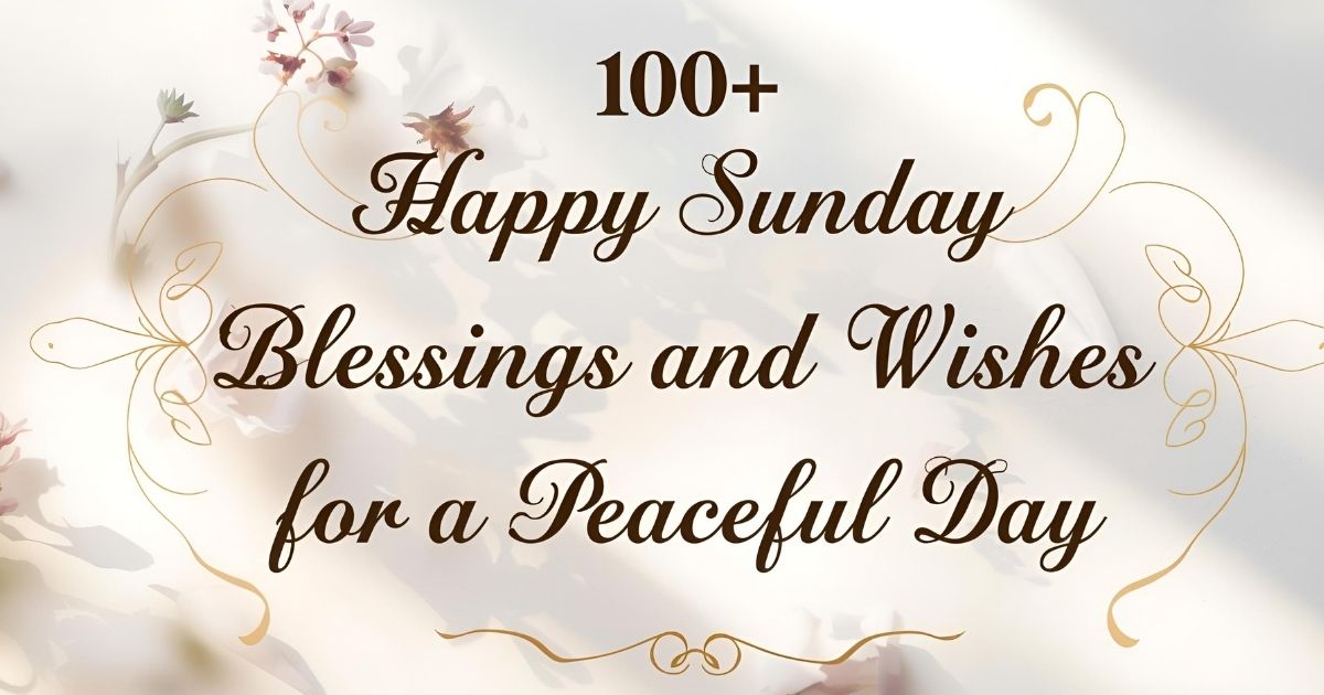 Sunday Blessings