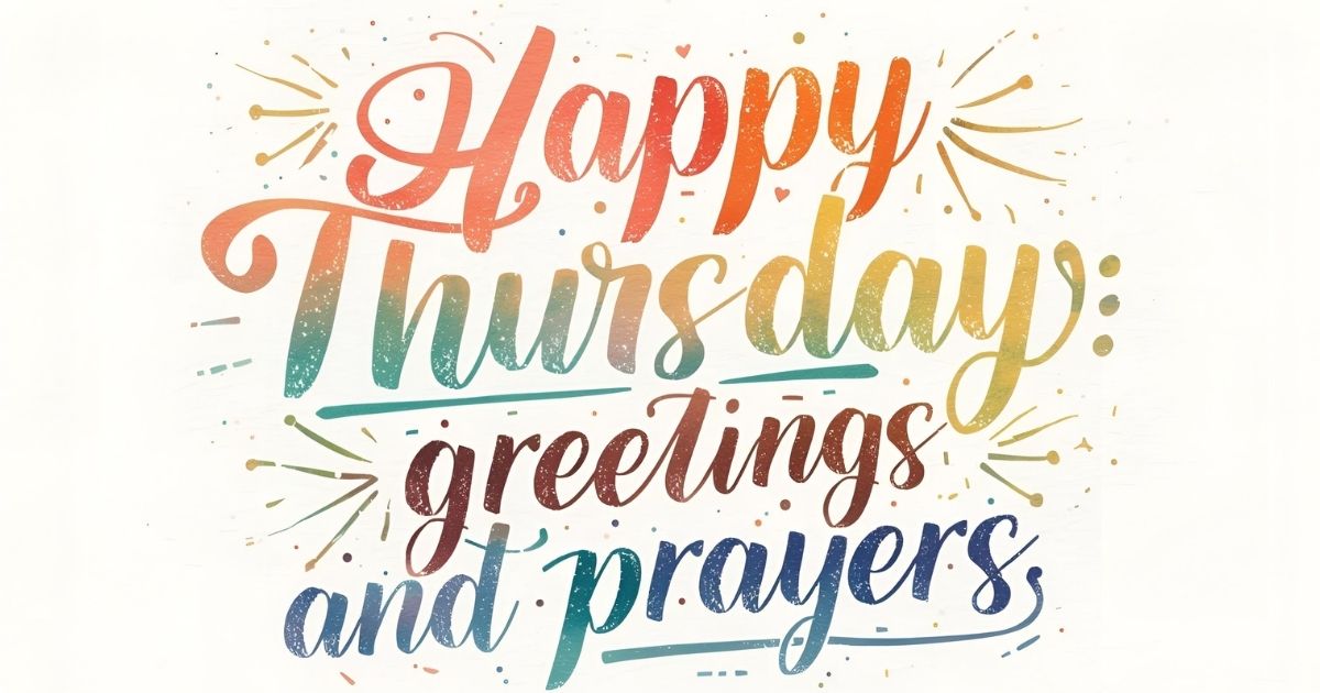 Thursday Blessings