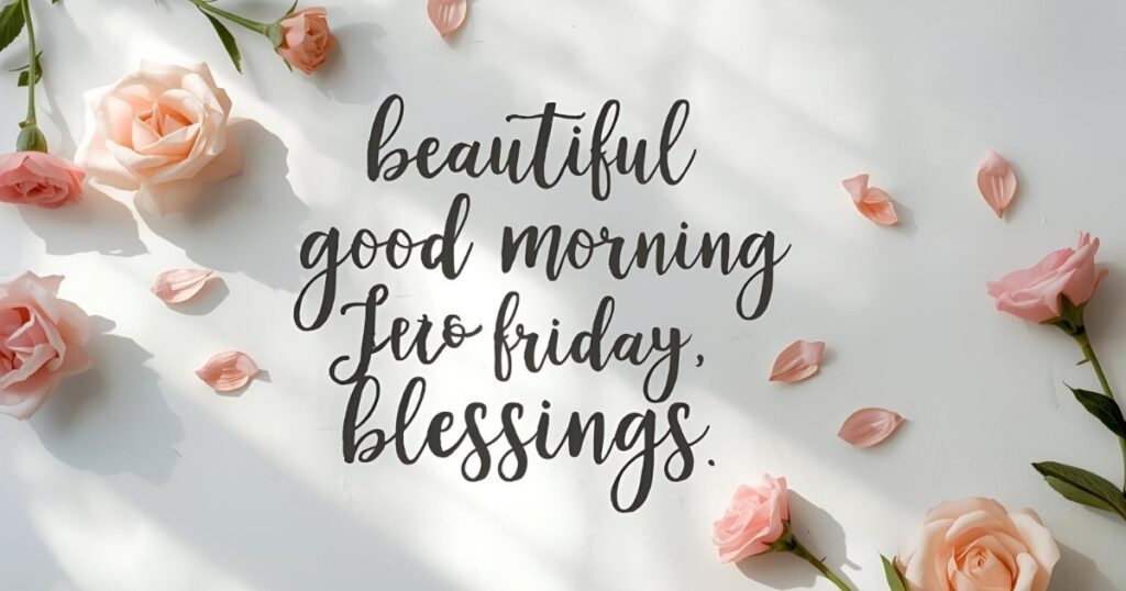 Friday Blessings 