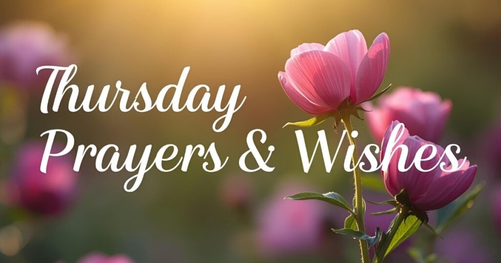 Good Morning Thursday Blessings