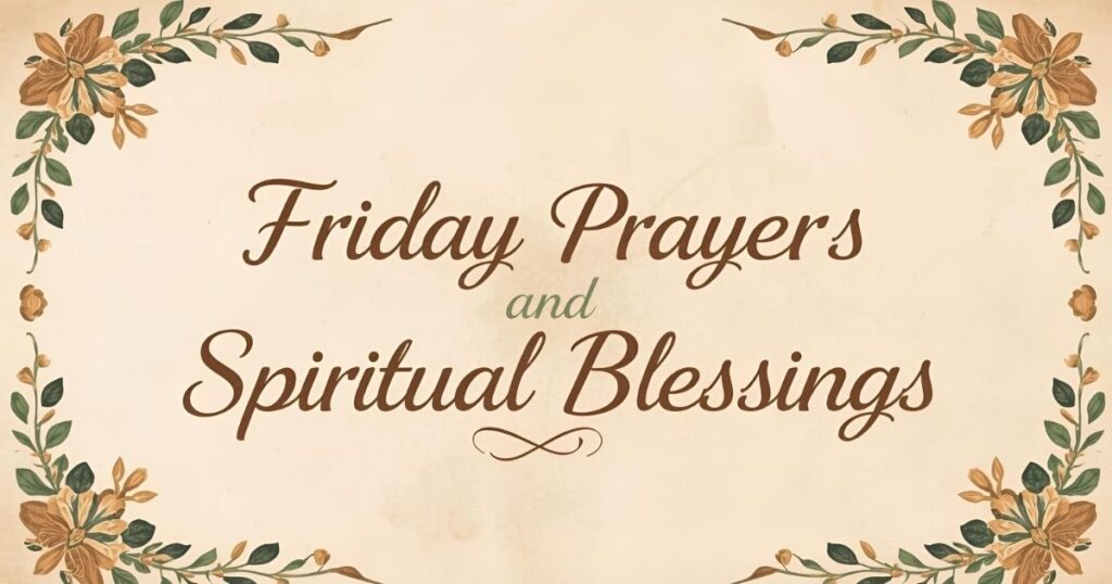 Friday Blessings 