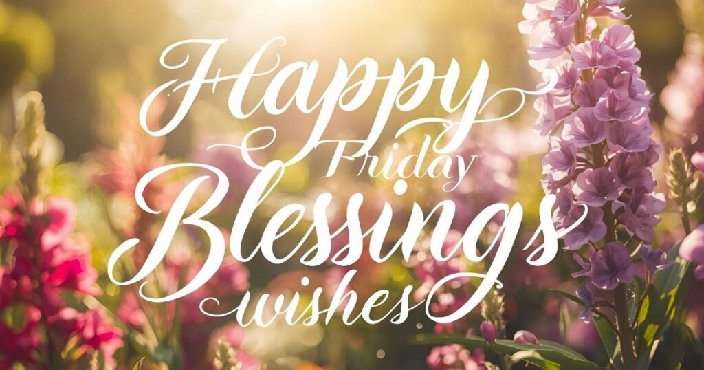 Friday Blessings 