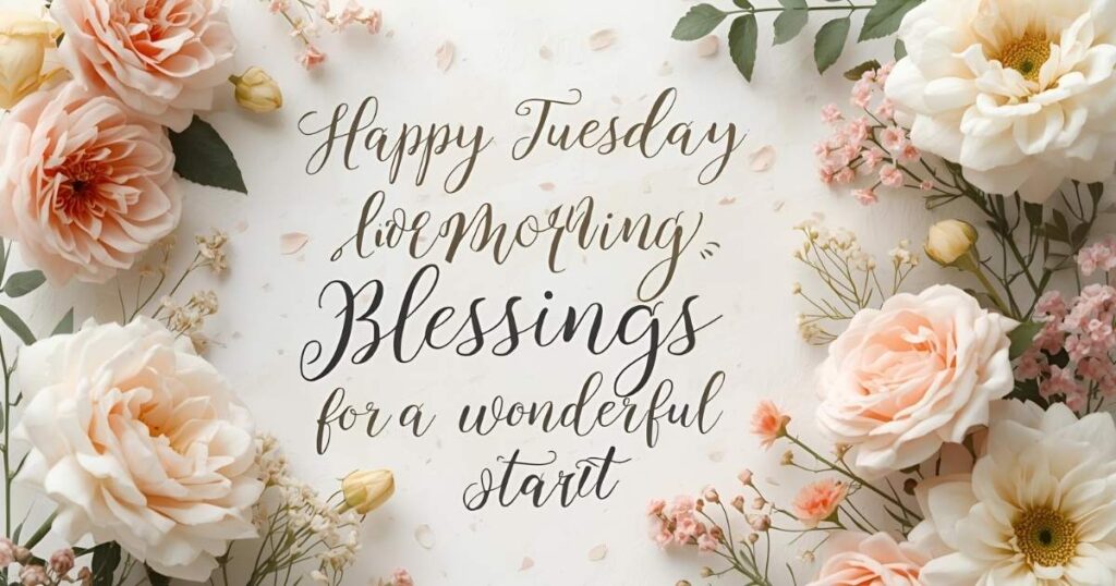 Good Morning Tuesday Blessings