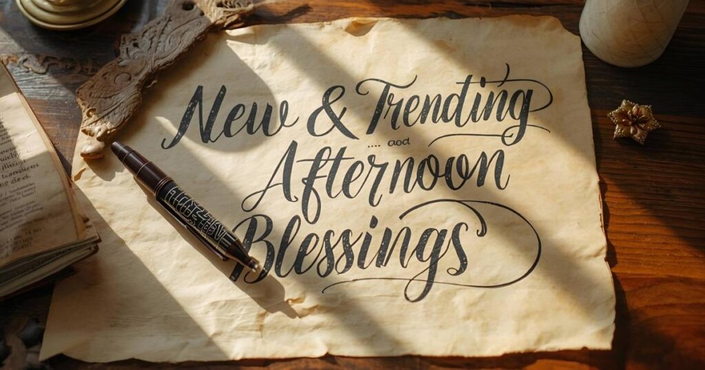 Good Afternoon Blessings
