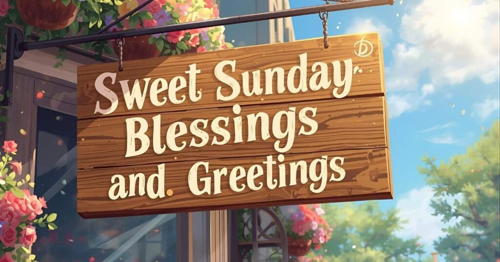 Sunday Blessings
