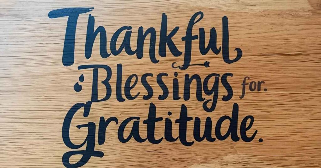 Thursday Blessings