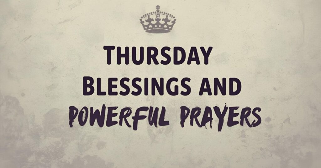 Thursday Blessings